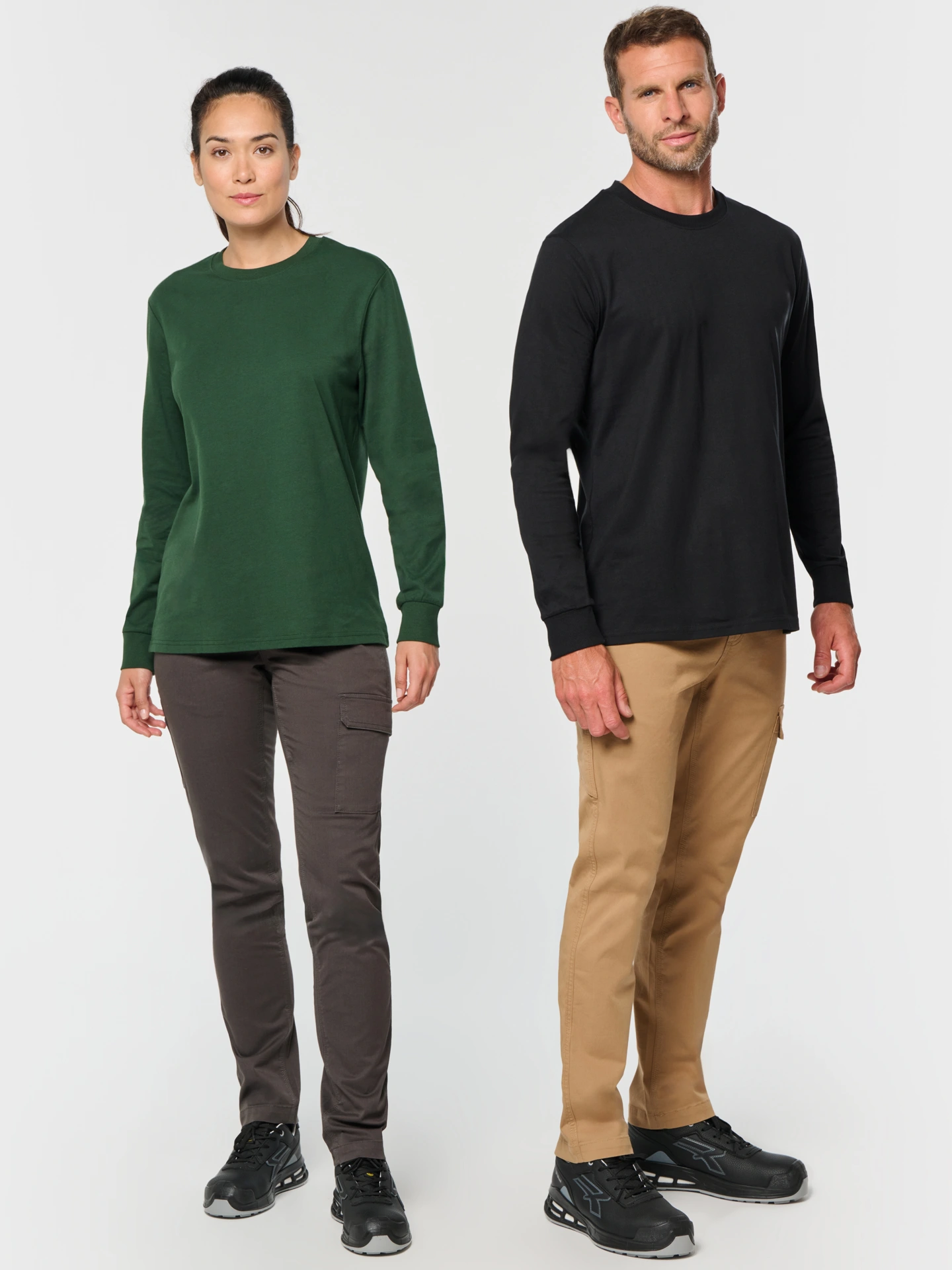 kariban-WK709-unisex-stretch-workwear-hose-model-2 Kariban Unisex Stretch Workwear Hose