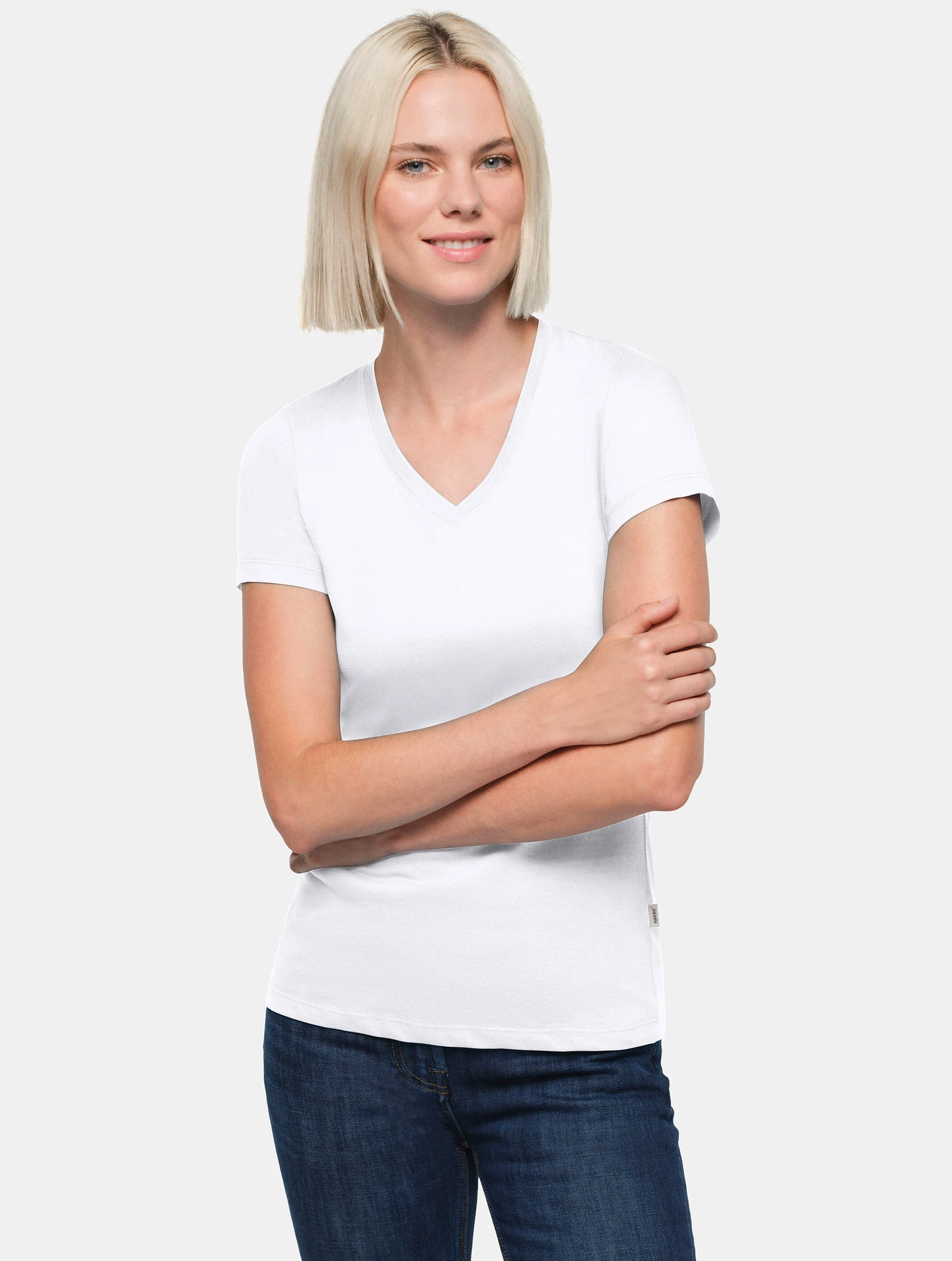 HAKRO Women-V-Shirt 126 Classic