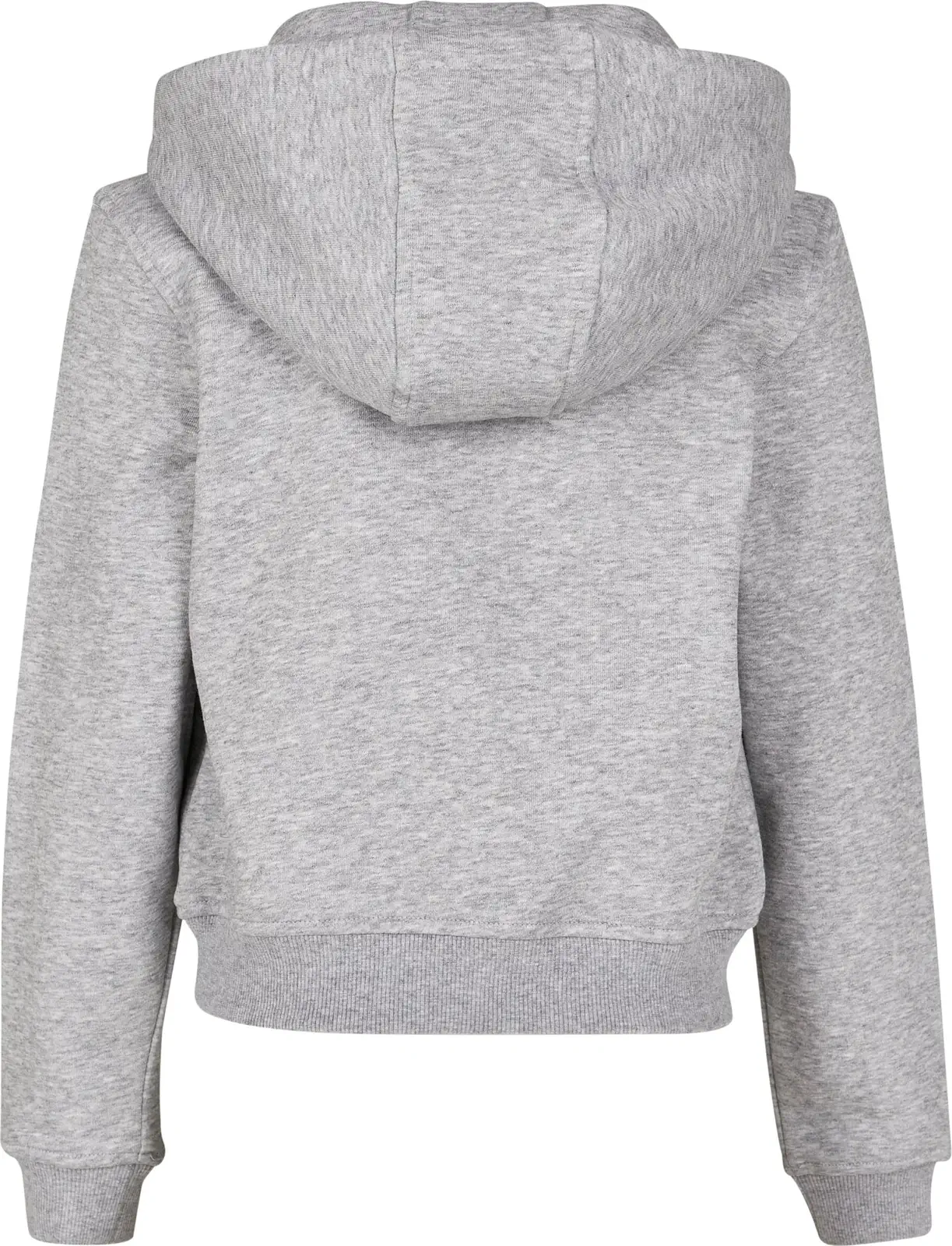 Build Your Brand Girls Cropped Sweat Hoody