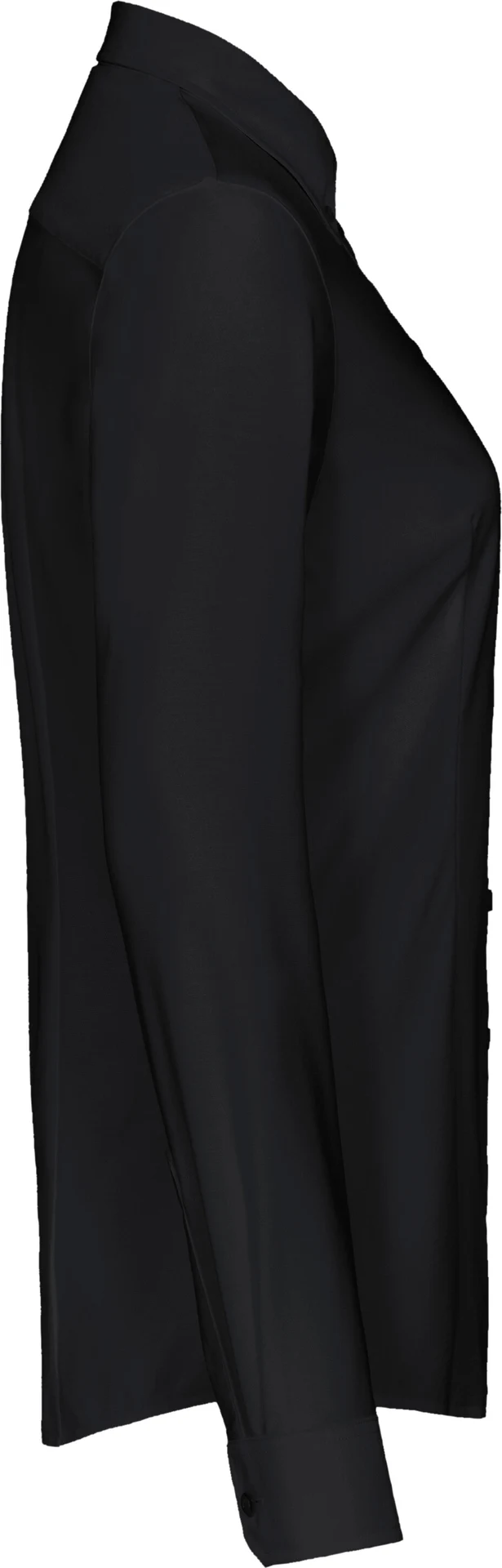 hakro-129-bluse-natural-stretch-schwarz-3 HAKRO Bluse 1/1 Arm 129 Natural Stretch