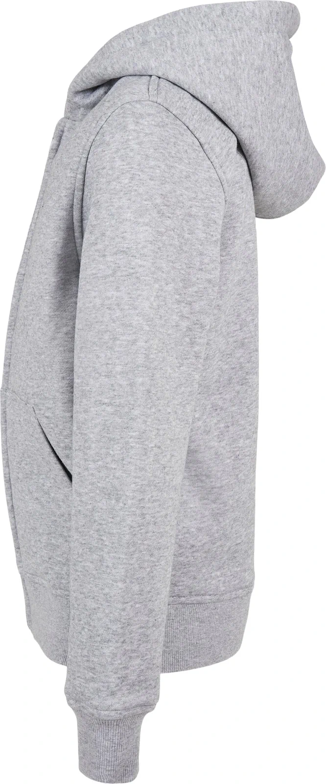 Build Your Brand Kids Organic Basic Zip Hoody
