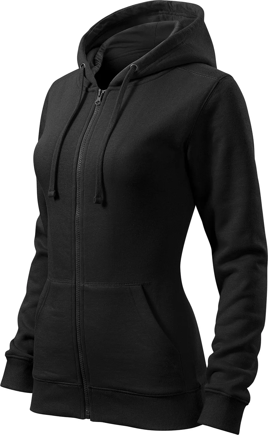 MALFINI Sweatshirt Damen Trendy Zipper 411