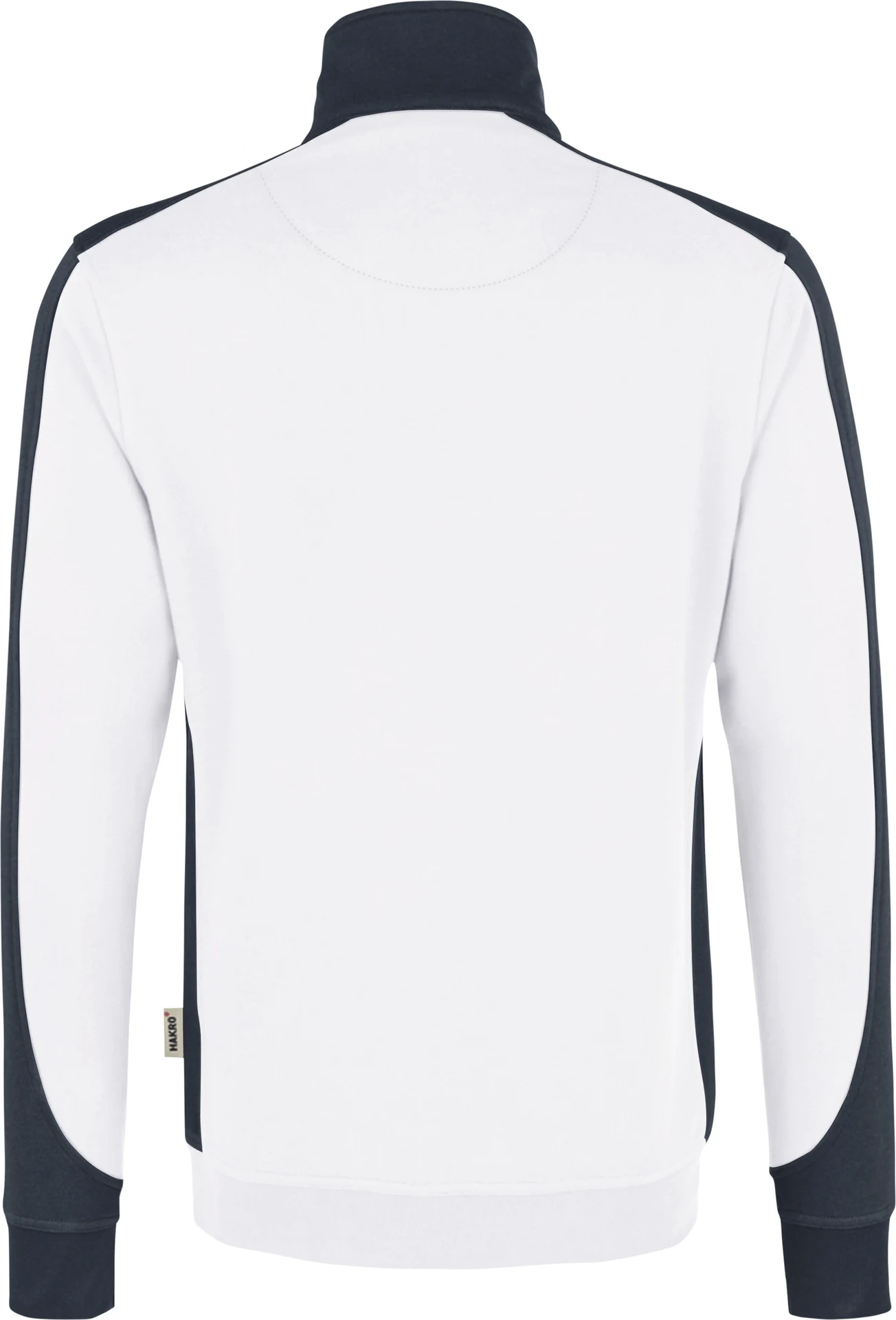 HAKRO Zip-Sweatshirt 476 Contrast Mikralinar®
