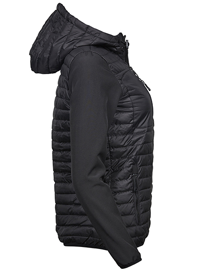 TEE JAYS Ladies` Hooded Crossover Jacket TEE JAYS Ladies` Hooded Crossover Jacket
