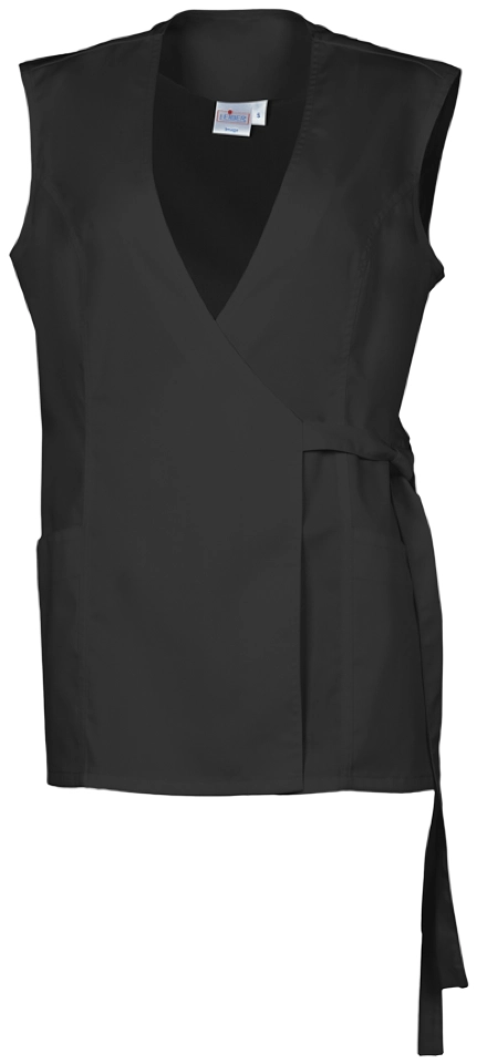 leiber-04-2148-kasack-ohne-arm-schwarz-front-3 Leiber Damen-Kasack ohne Arm 04/2148
