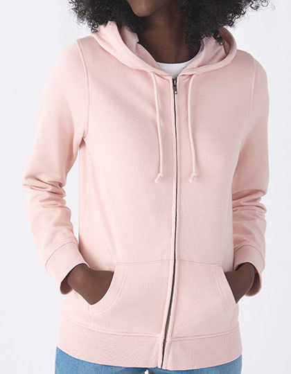 B&C Organic Zipped Hood Jacket Women