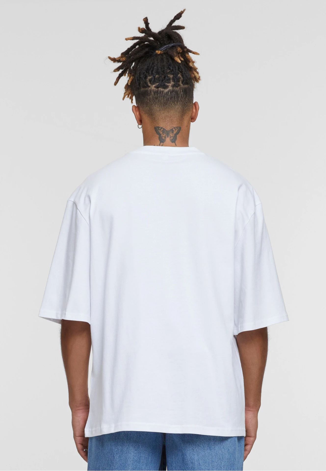 Build Your Brand Oversized Sleeve Tee