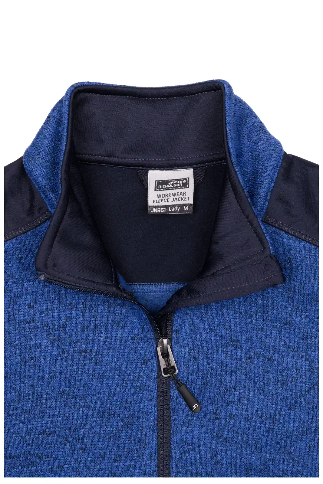 James & Nicholson Ladies Knitted Workwear Fleece Jacket -STRONG-