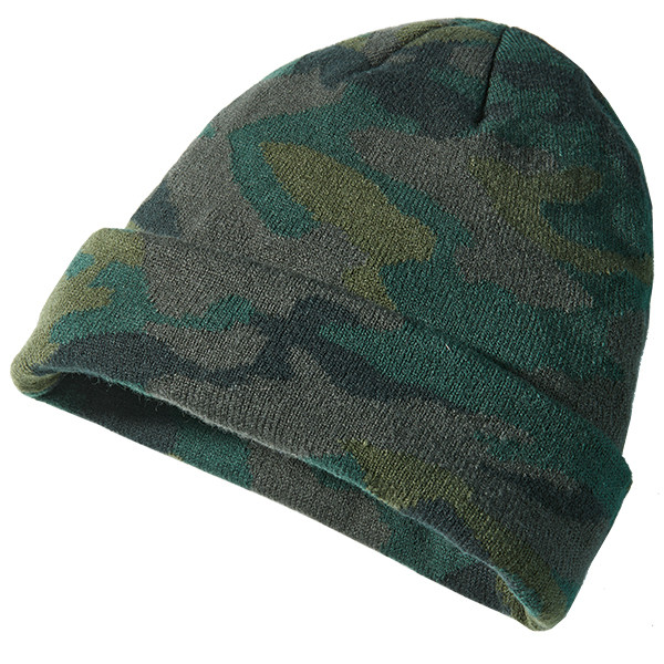 Scheibler Strickmütze Camouflage