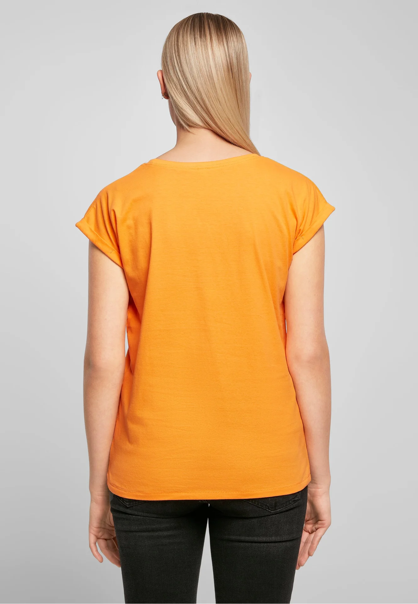 Build Your Brand Ladies Extended Shoulder Tee