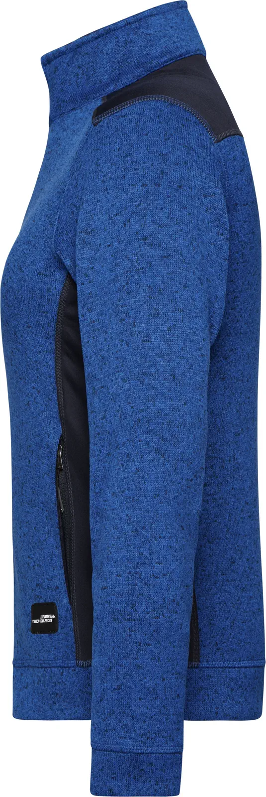 James & Nicholson Ladies Knitted Workwear Fleece Jacket -STRONG-