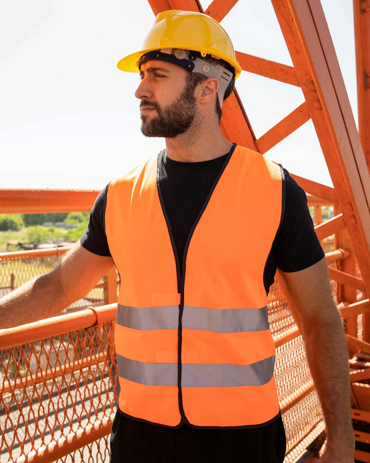 korntex-kxevw-co2-neutral-hi-vis-safety-vest-paris-model-0 Korntex Warnweste Paris