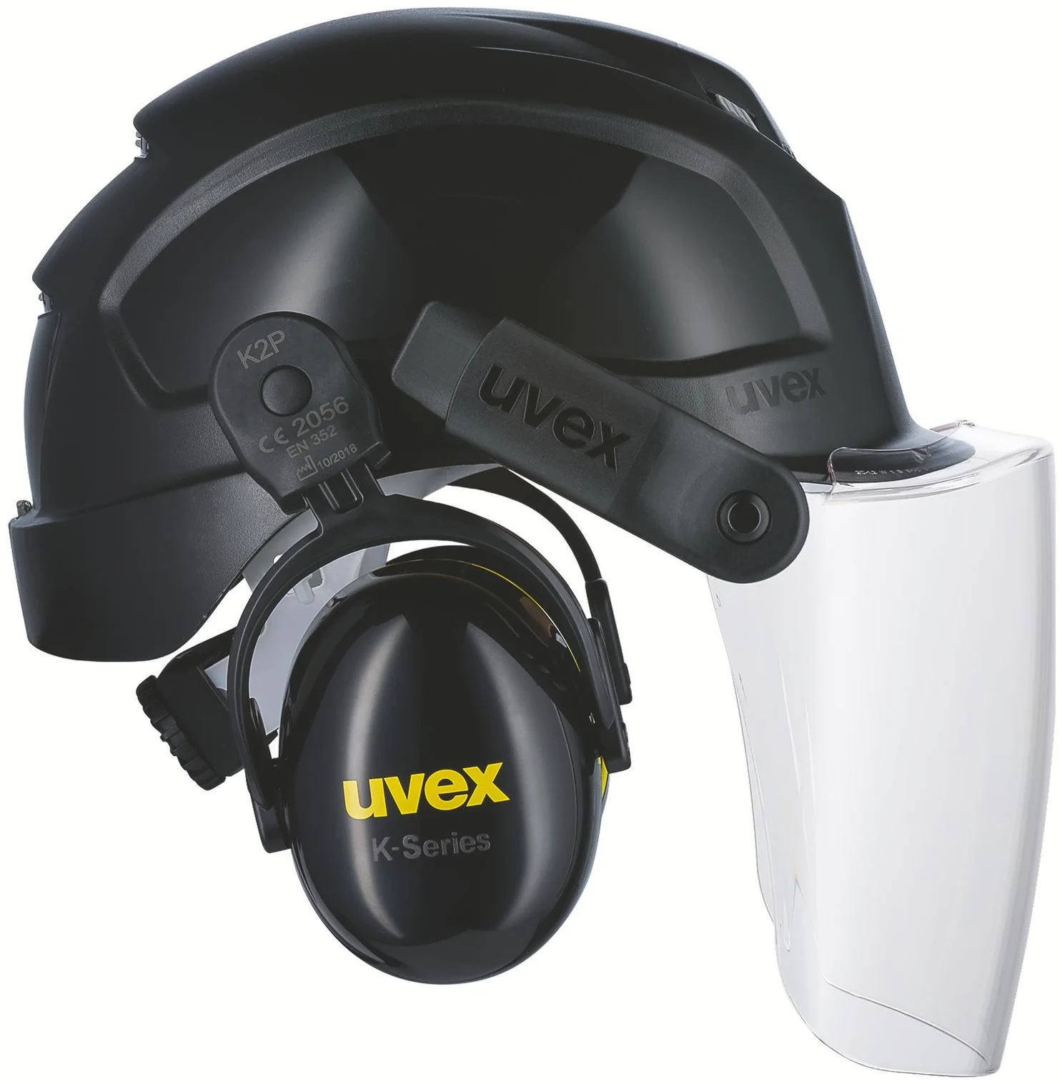uvex pheos K2P magnet Helmkapselgehörschutz 