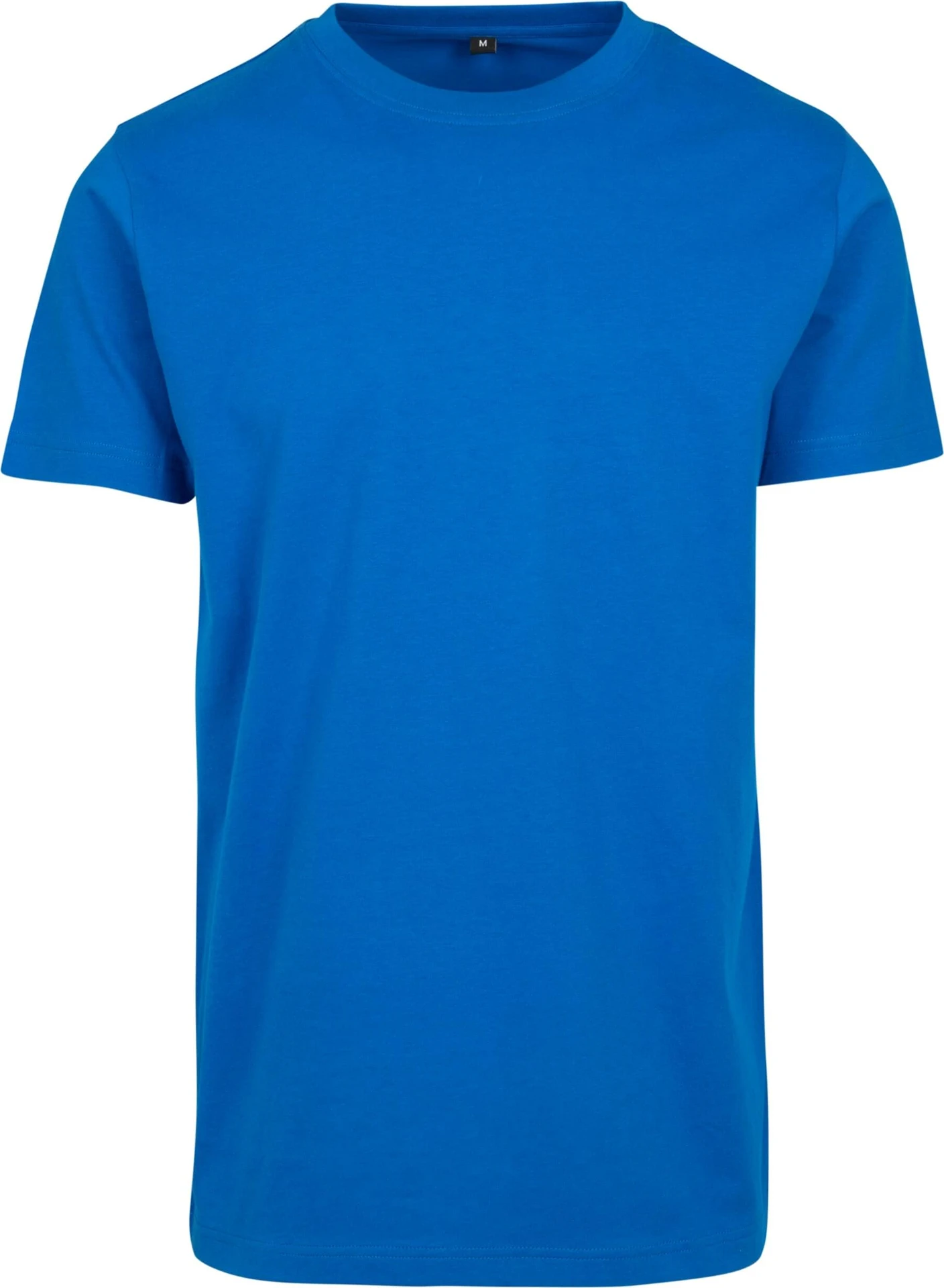 BYB-BY004-t-shirt-round-neck-cobaltblue-front-4 Build Your Brand T-Shirt Round Neck