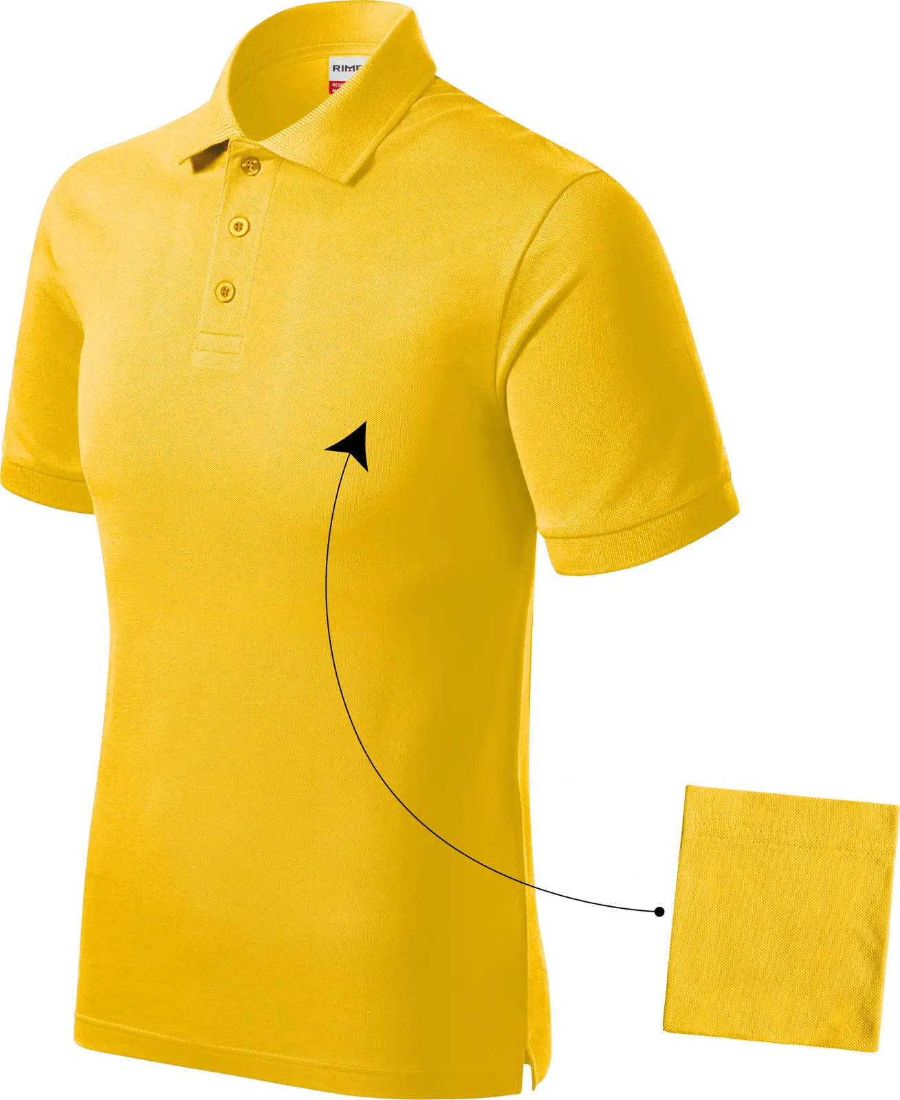 RIMECK Polohemd Resist Heavy Polo R20