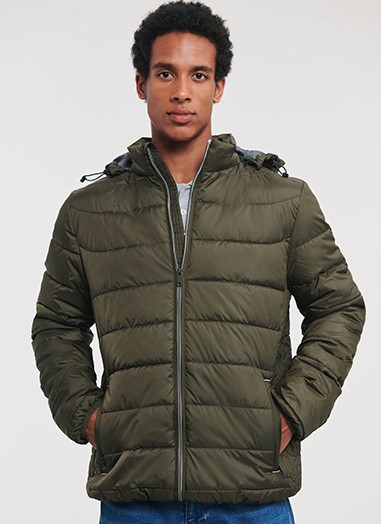 Russell Men's Hooded Nano Jacket Russell Men's Hooded Nano Jacket