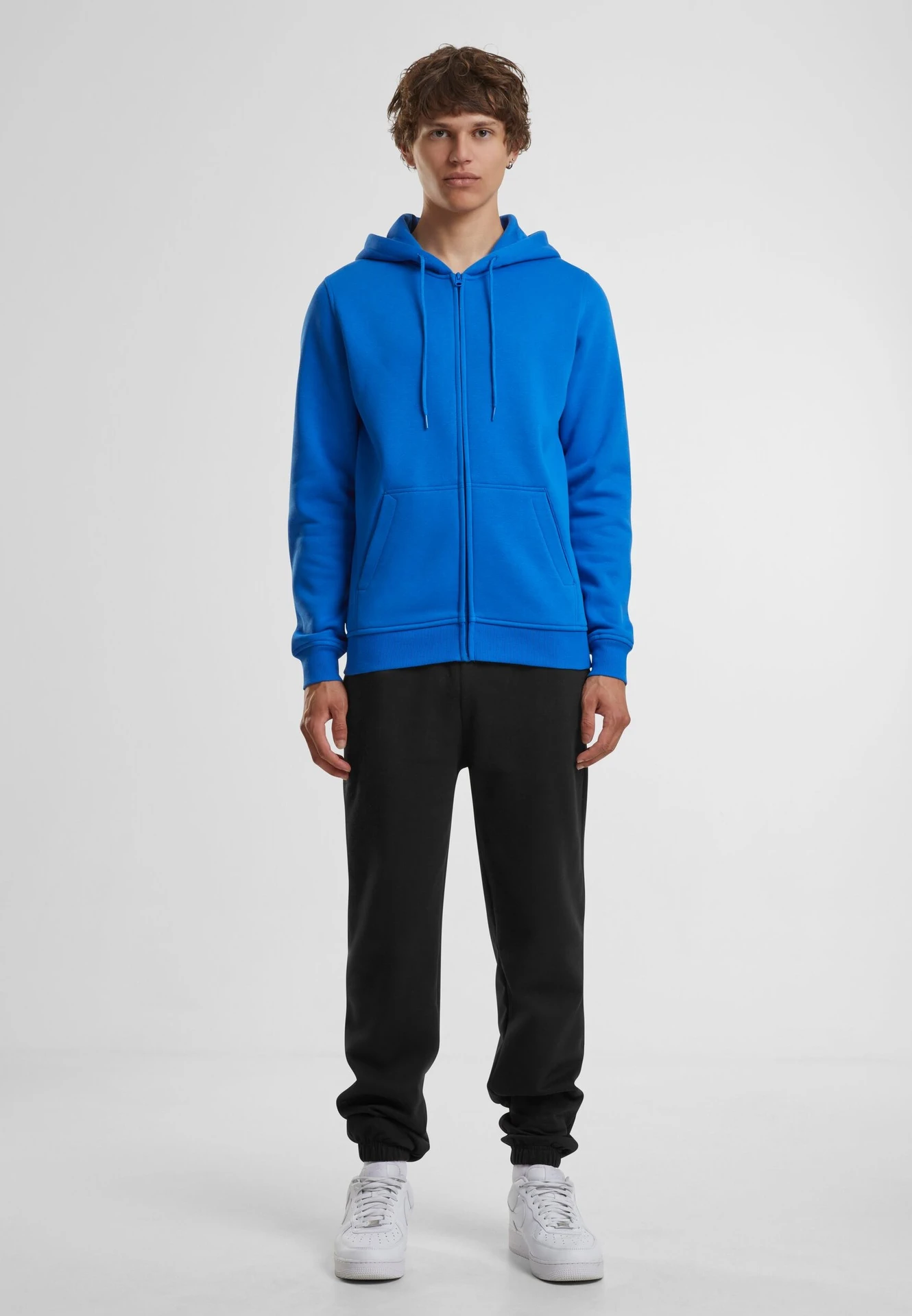 Build Your Brand Heavy Zip Hoody