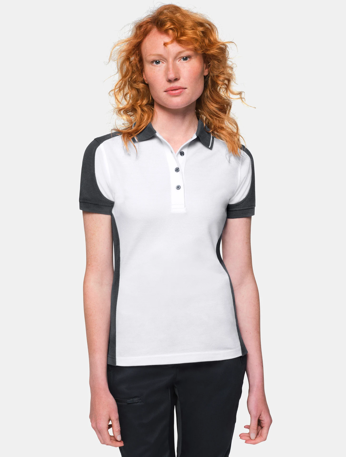 HAKRO Women-Poloshirt-Contrast 239 Mikralinar®