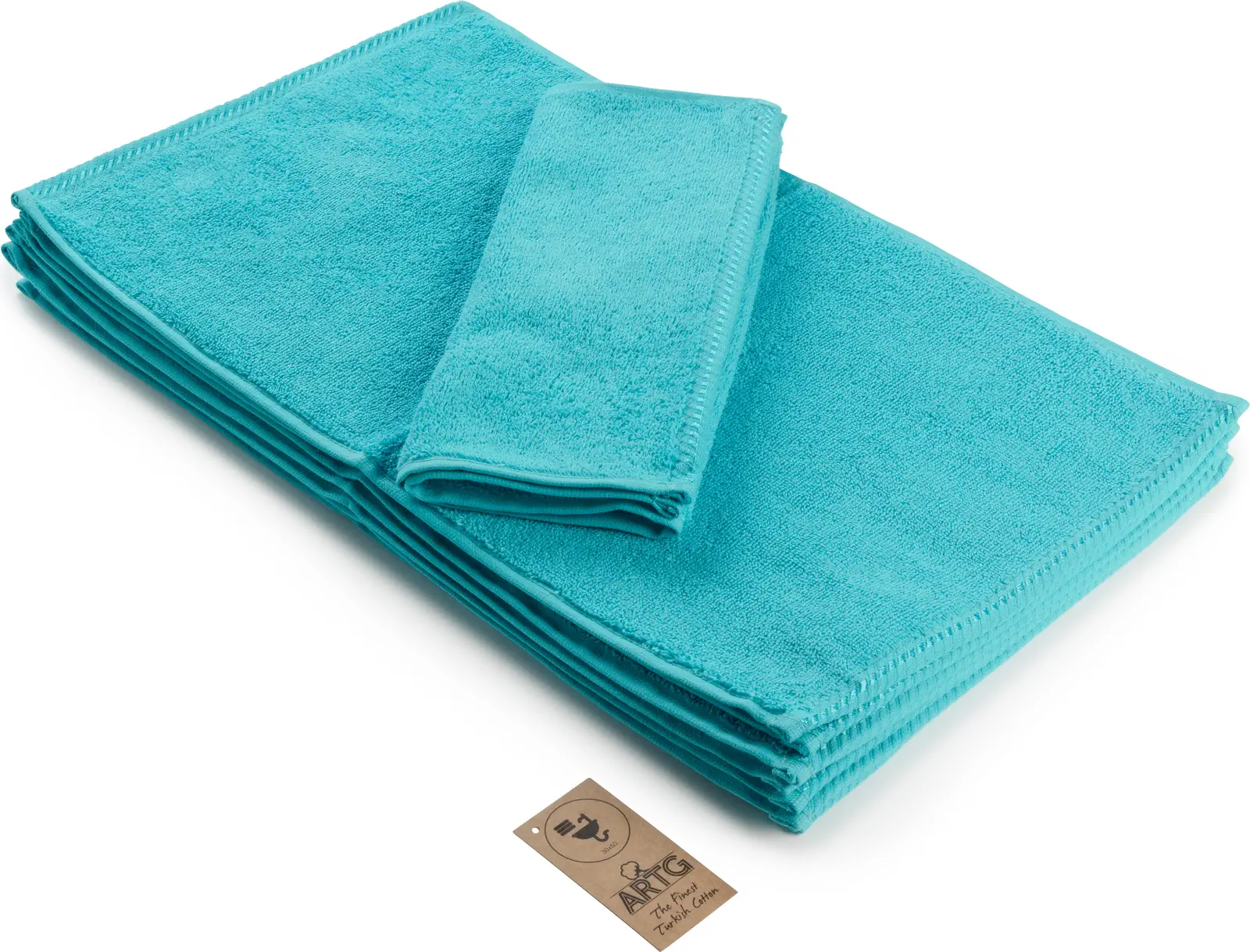 artg-ar034-guest-towel-aquablue-front-1 ARTG Guest Towel