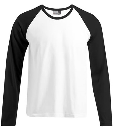 promodoro Mens Baseball-T LS promodoro Mens Baseball-T LS