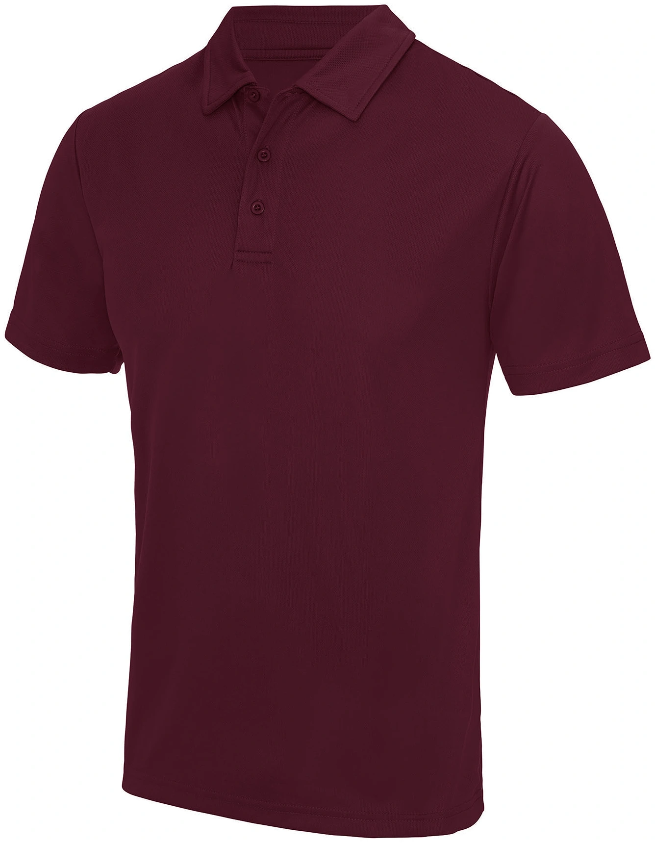 justcool-jc040-cool-poloshirt-burgundy-front-1 Just Cool Cool Polo