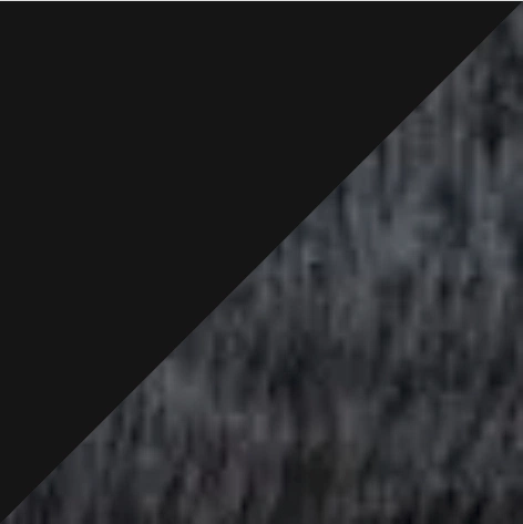 black/black slate melange