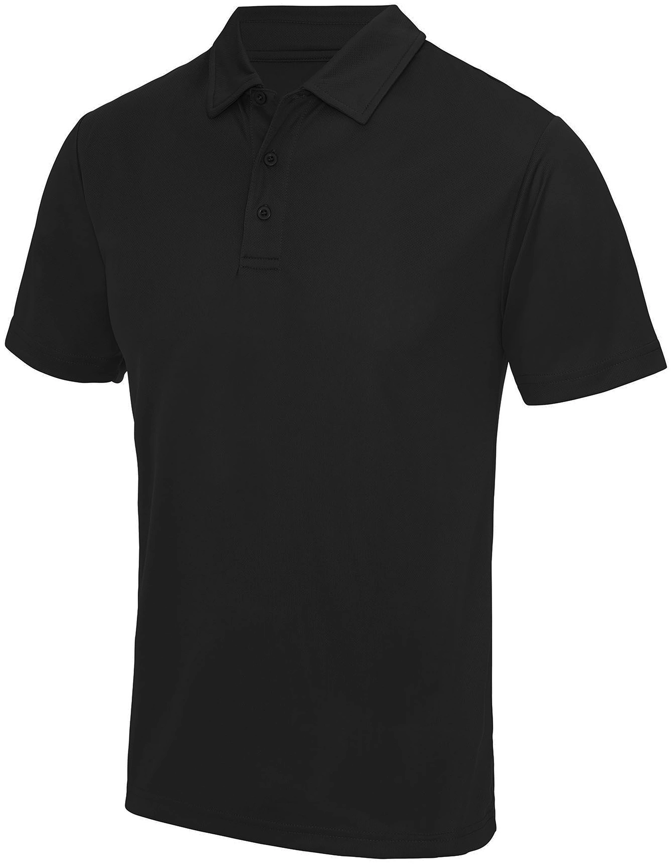 justcool-jc040-cool-poloshirt-jetblack-front-1 Just Cool Cool Polo