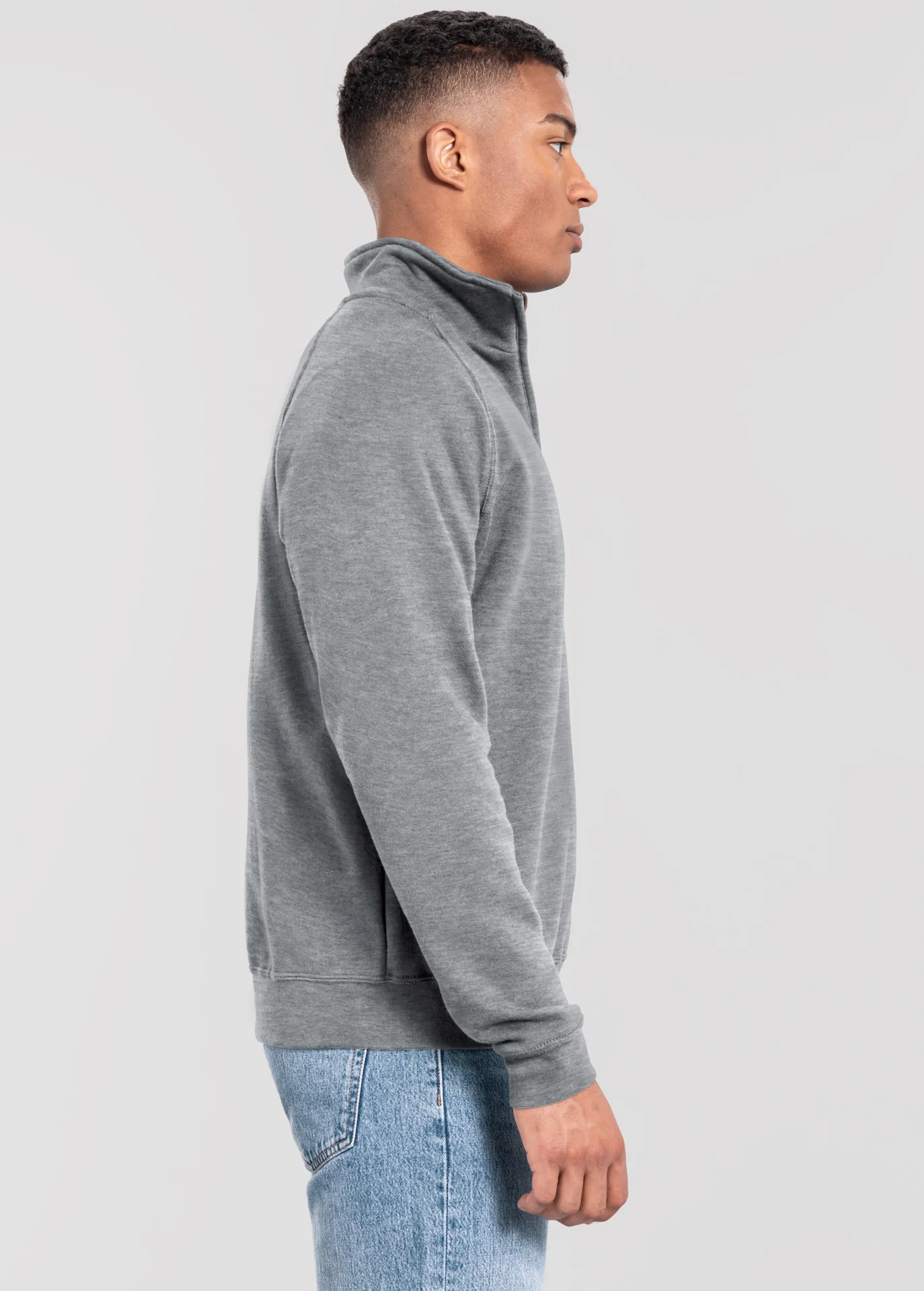 F.O.L. Iconic Premium Zip Neck Sweat