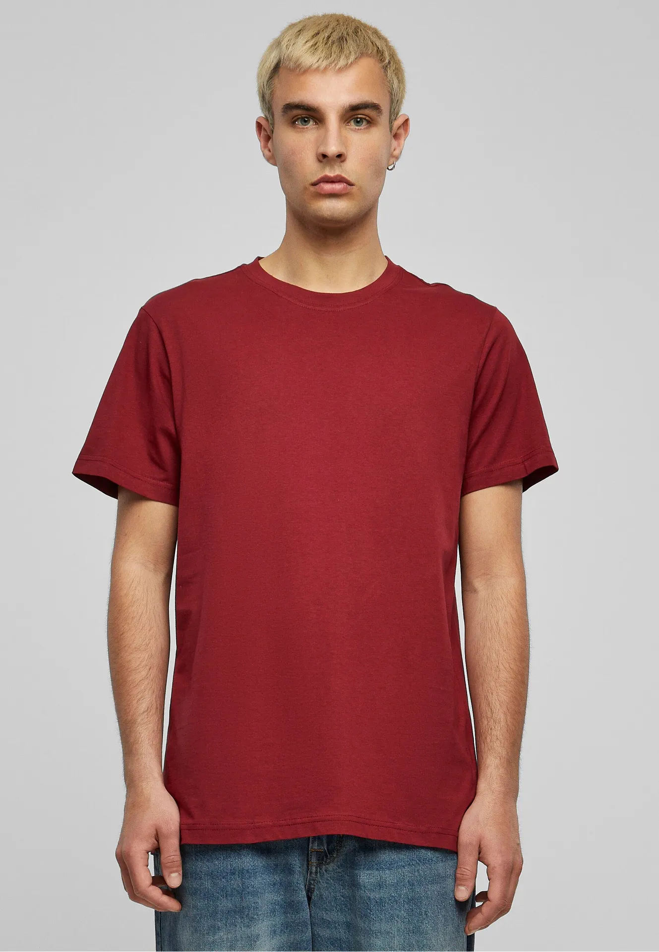 Build Your Brand Basic Round Neck T-Shirt