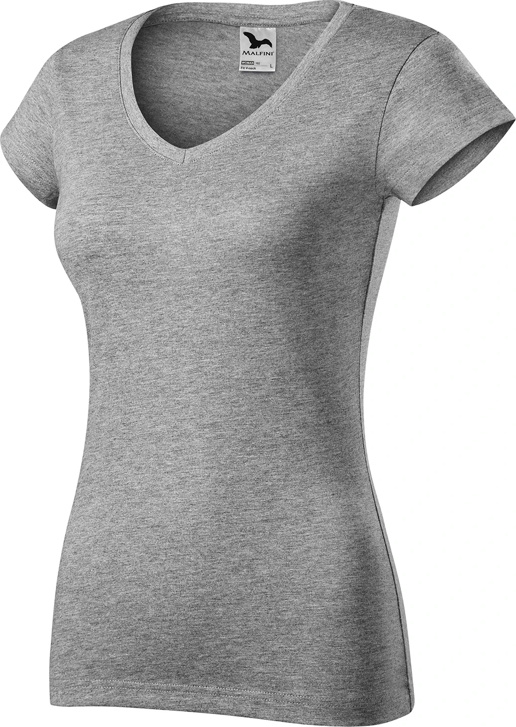 MALFINI T-Shirt Damen Fit V-Neck 162