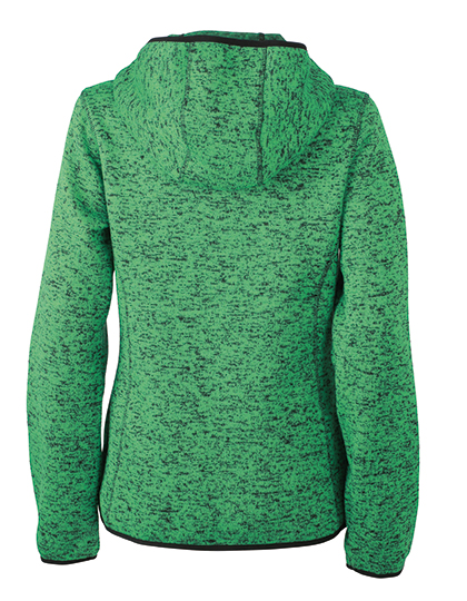 James & Nicholson Ladies Knitted Fleece Hoody James & Nicholson Ladies Knitted Fleece Hoody
