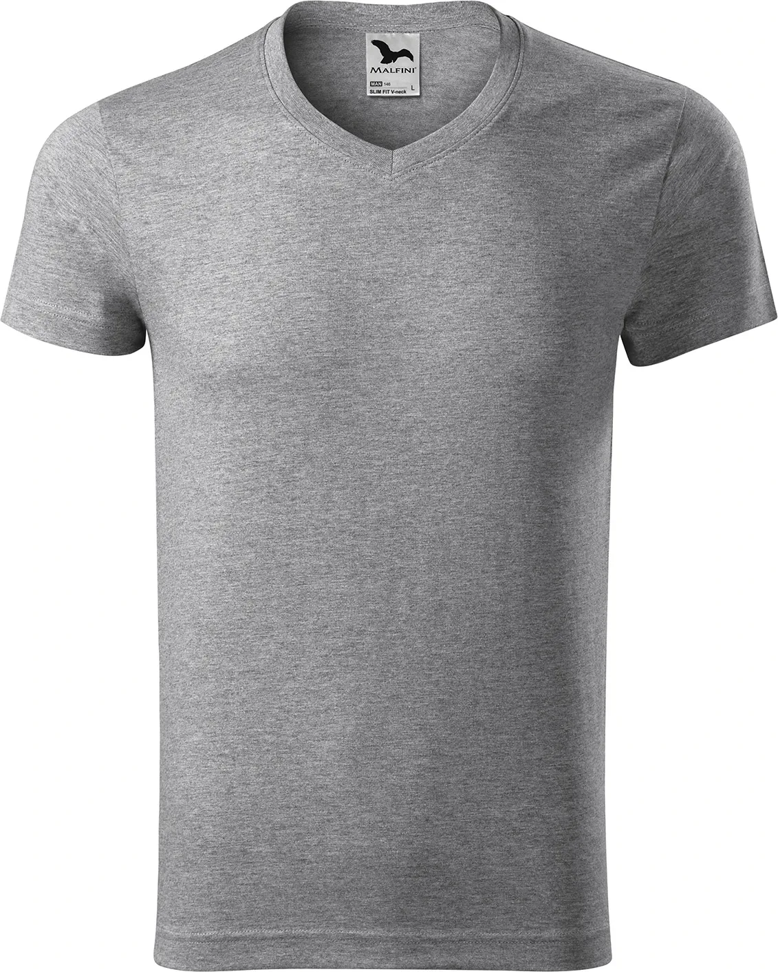 MALFINI T-Shirt Slim Fit V-Neck 146