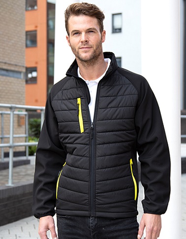 Result Black Compass Softshell Jacket