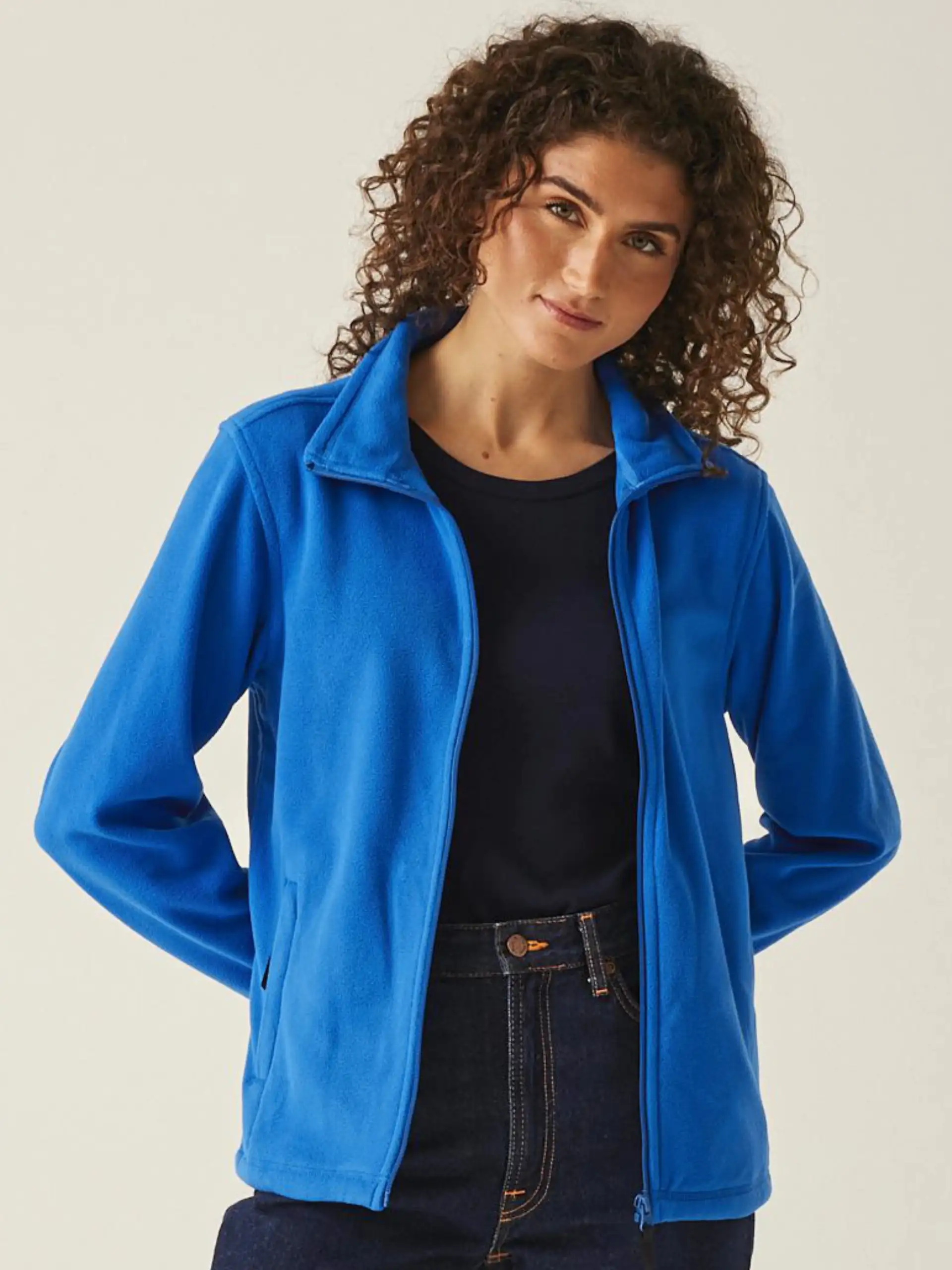 regatta-trf565-womens-micro-full-zip-fleece-oxford-blue-model-1 Regatta Women´s Micro Full Zip Fleece
