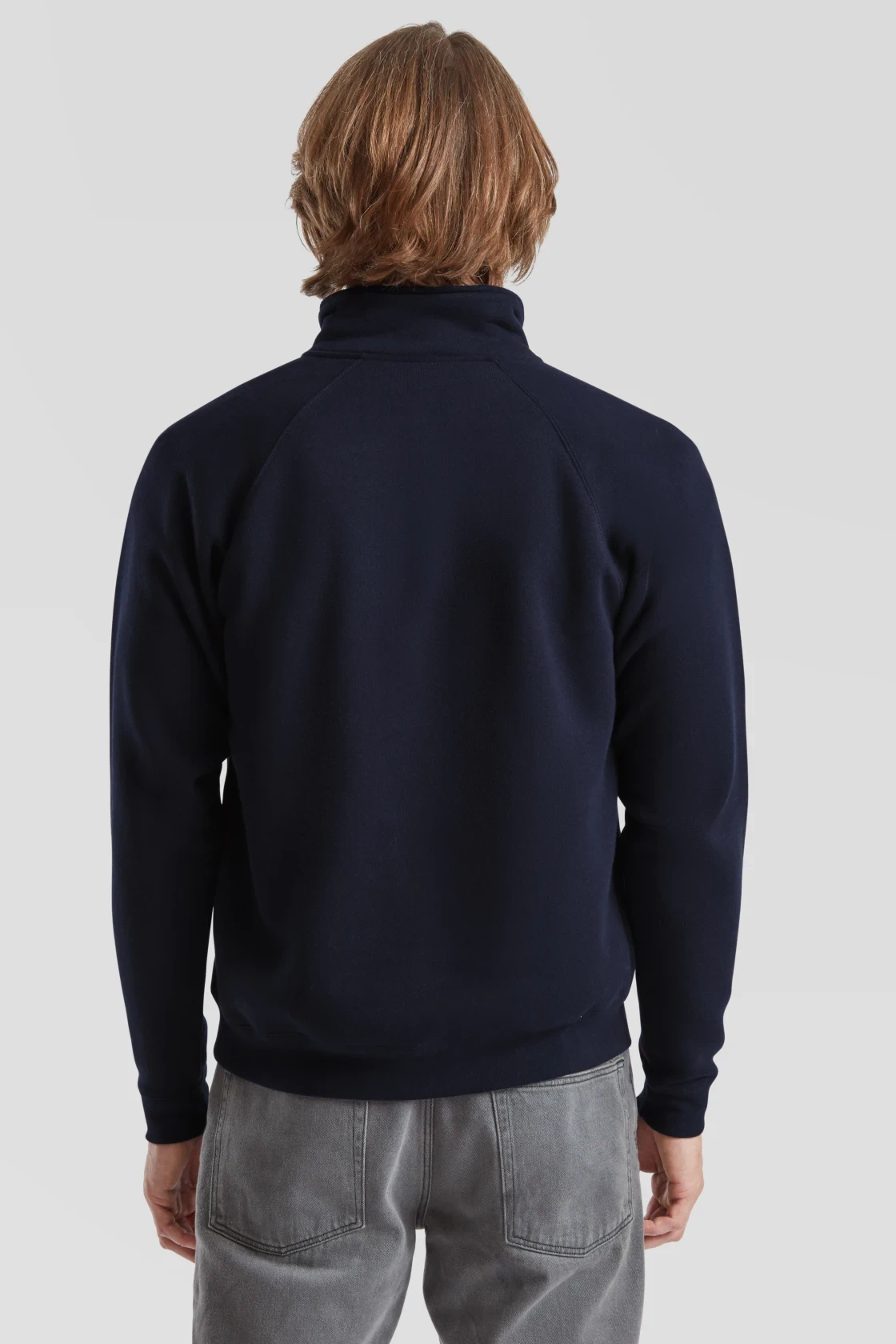 F.O.L. Zip-Neck Sweat mit 1/4 Zip