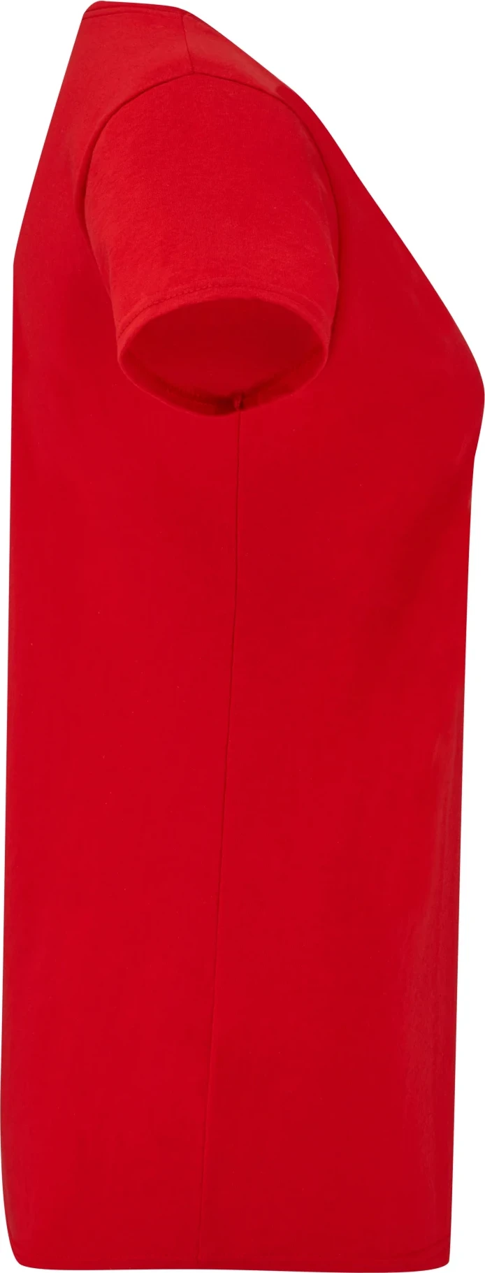 fruit-of-the-loom-61-444-0-ladies-iconic-150-v-neck-t-shirt-red-5 F.O.L. Ladies Iconic 150 V Neck T
