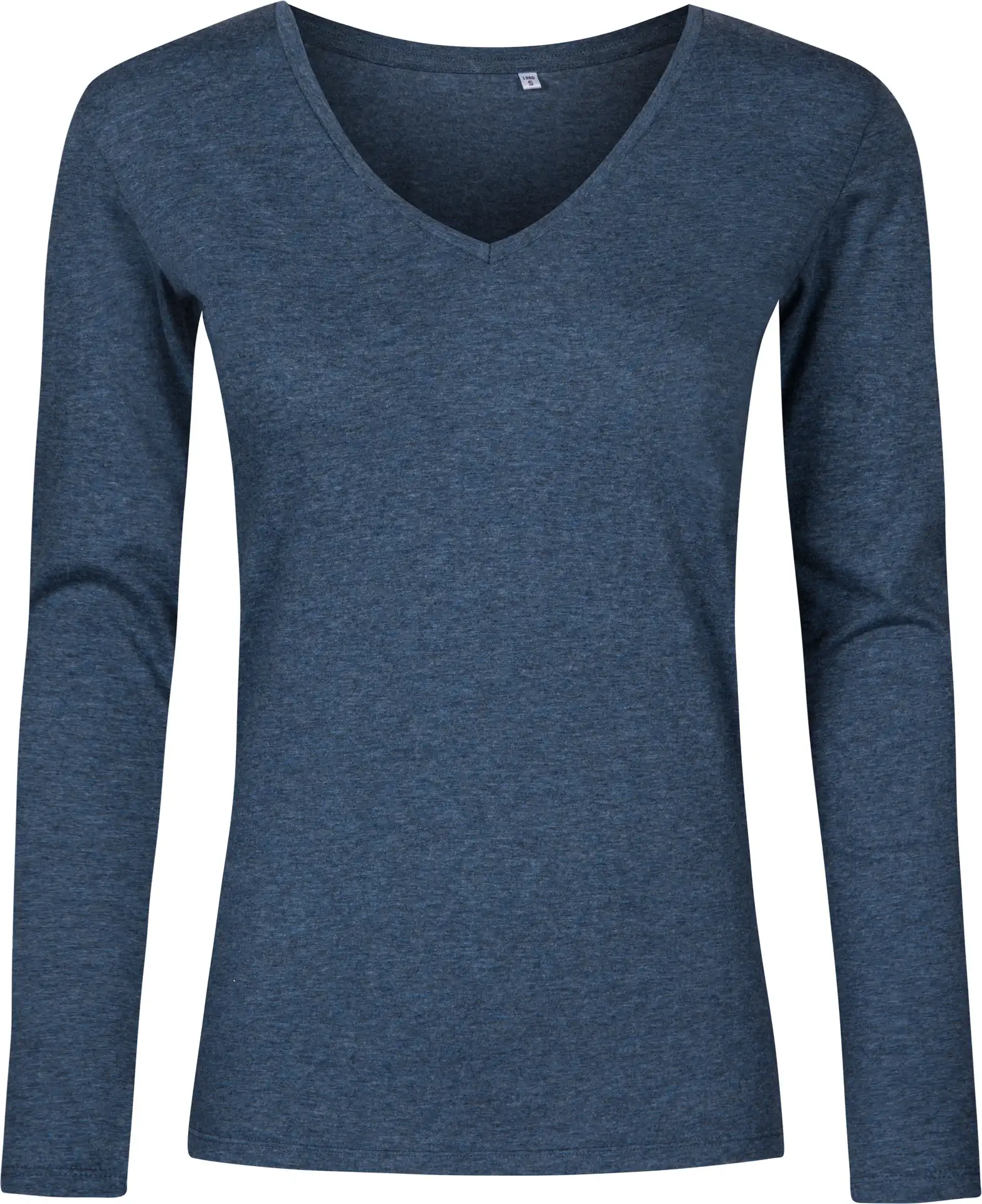 Promodoro Women´s V-Neck T-Shirt Long Sleeve