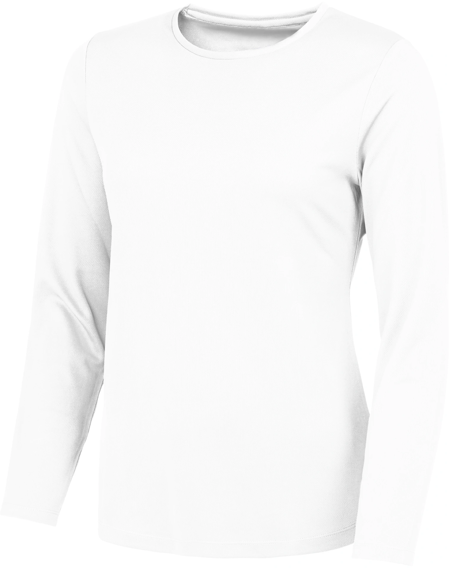 justcool-jc012-womens-long-sleeve-cool-t-shirt-arcticwhite-front-1 Just Cool Women's Long Sleeve Cool T