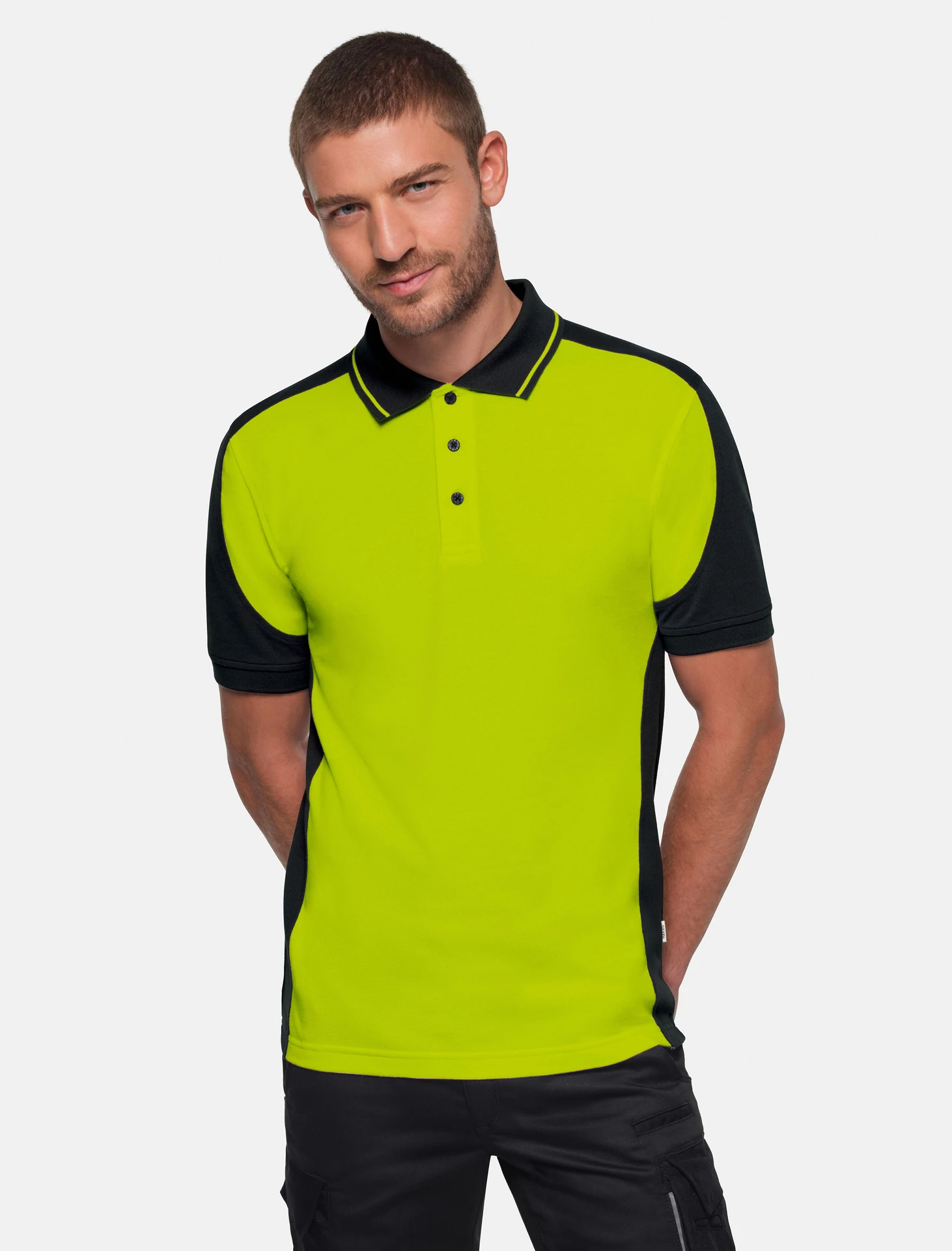 HAKRO Poloshirt 539 Contrast MIKRALINAR® ECO
