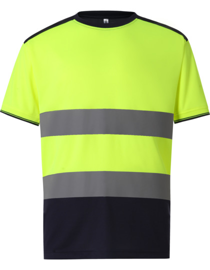 hi-vis yellow/navy