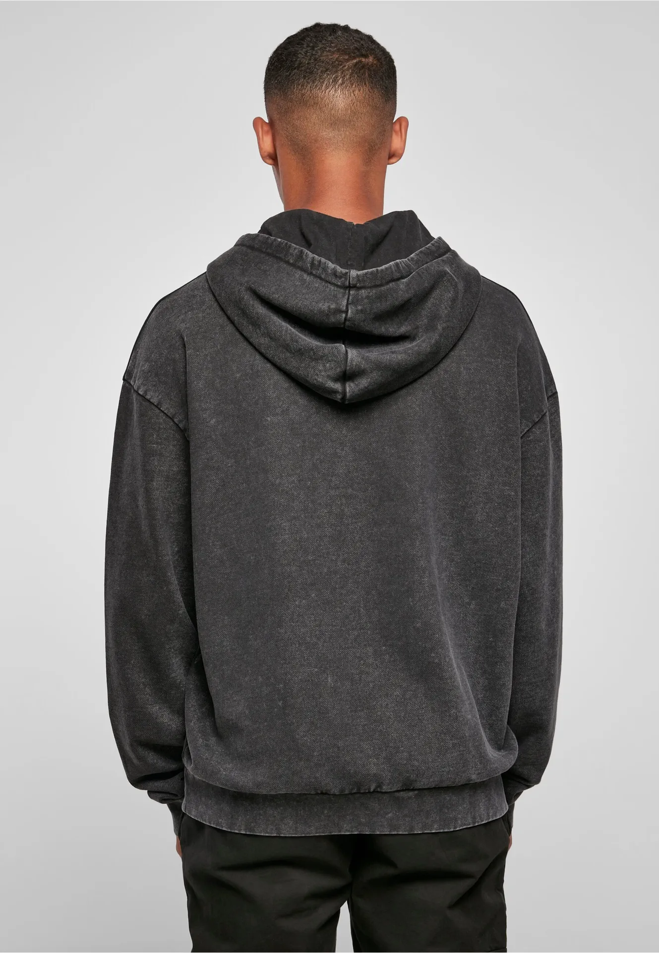 Build Your Brand Acid Washed Oversize Hoody