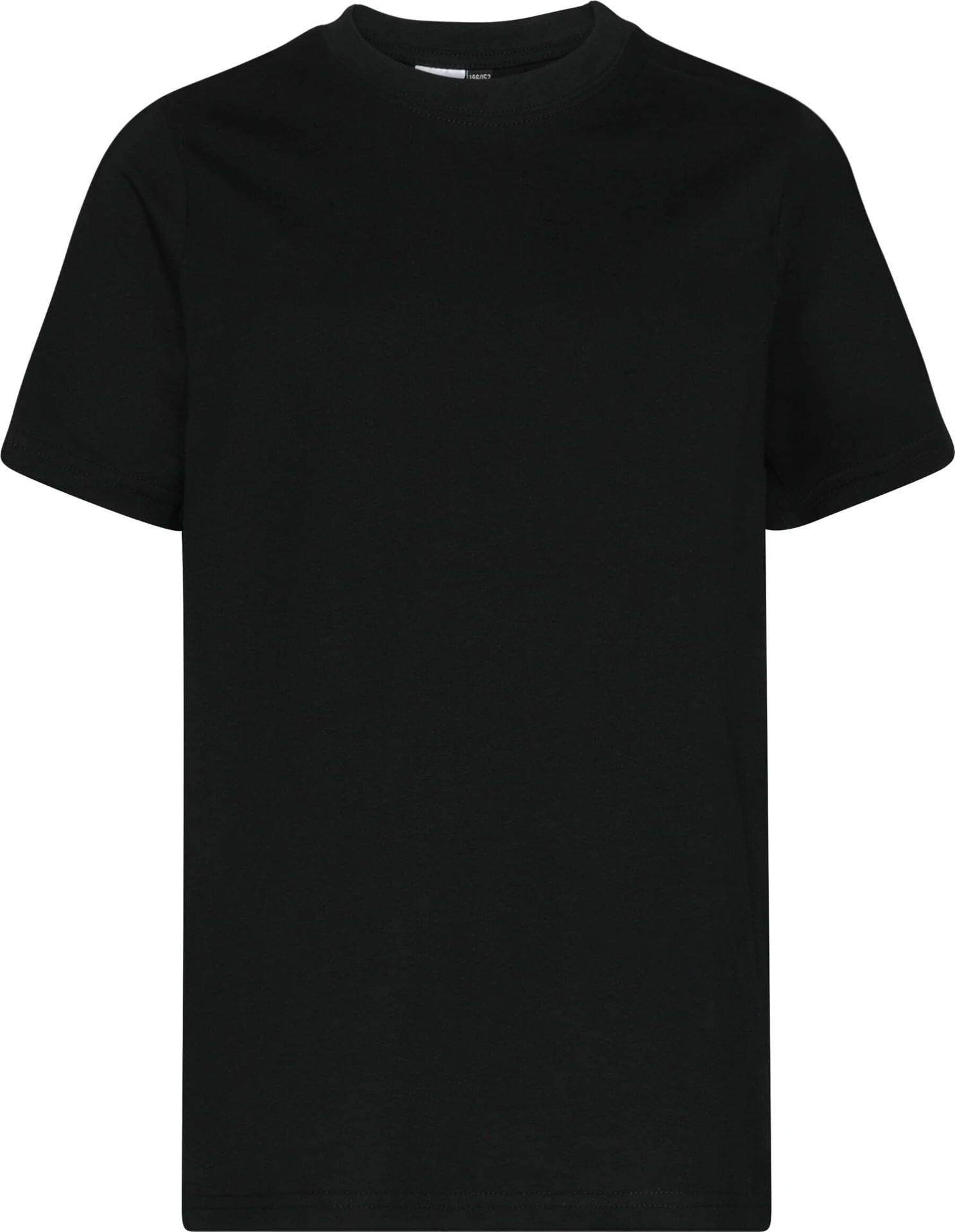 BYB-BY116-kids-basic-t-shirt-black-front-4 Build Your Brand Kids Basic Tee
