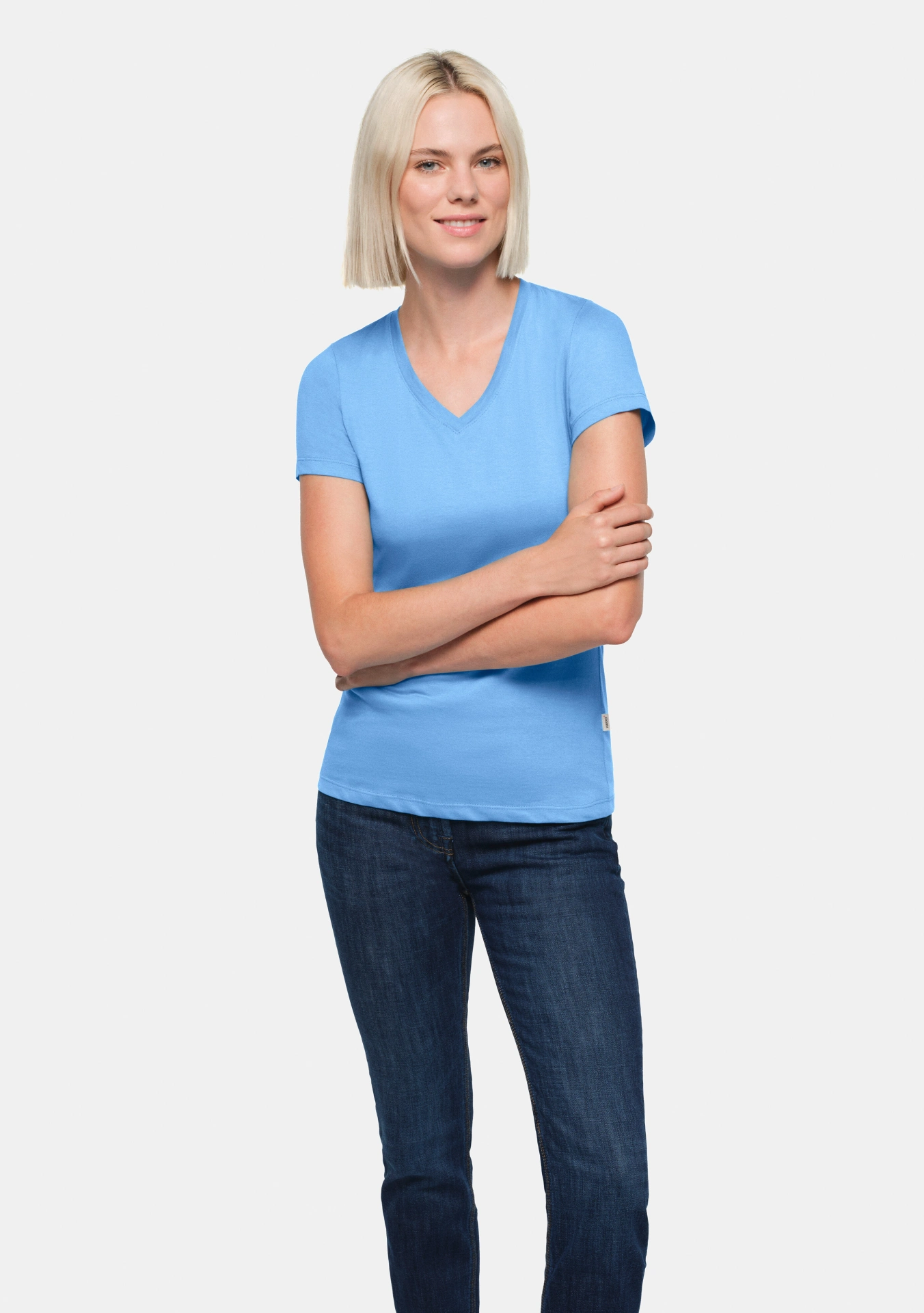 HAKRO Women-V-Shirt 126 Classic