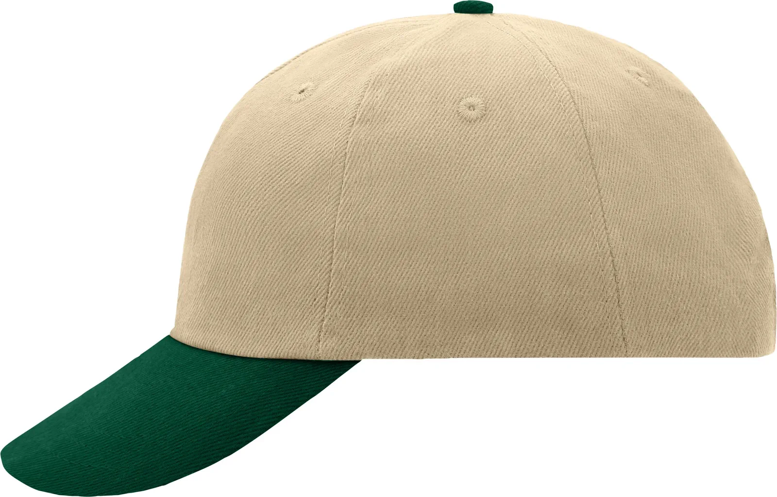 daiber-mb6111-6-panel-raver-cap-beige-darkgreen-left-4 daiber 6-Panel Raver Cap