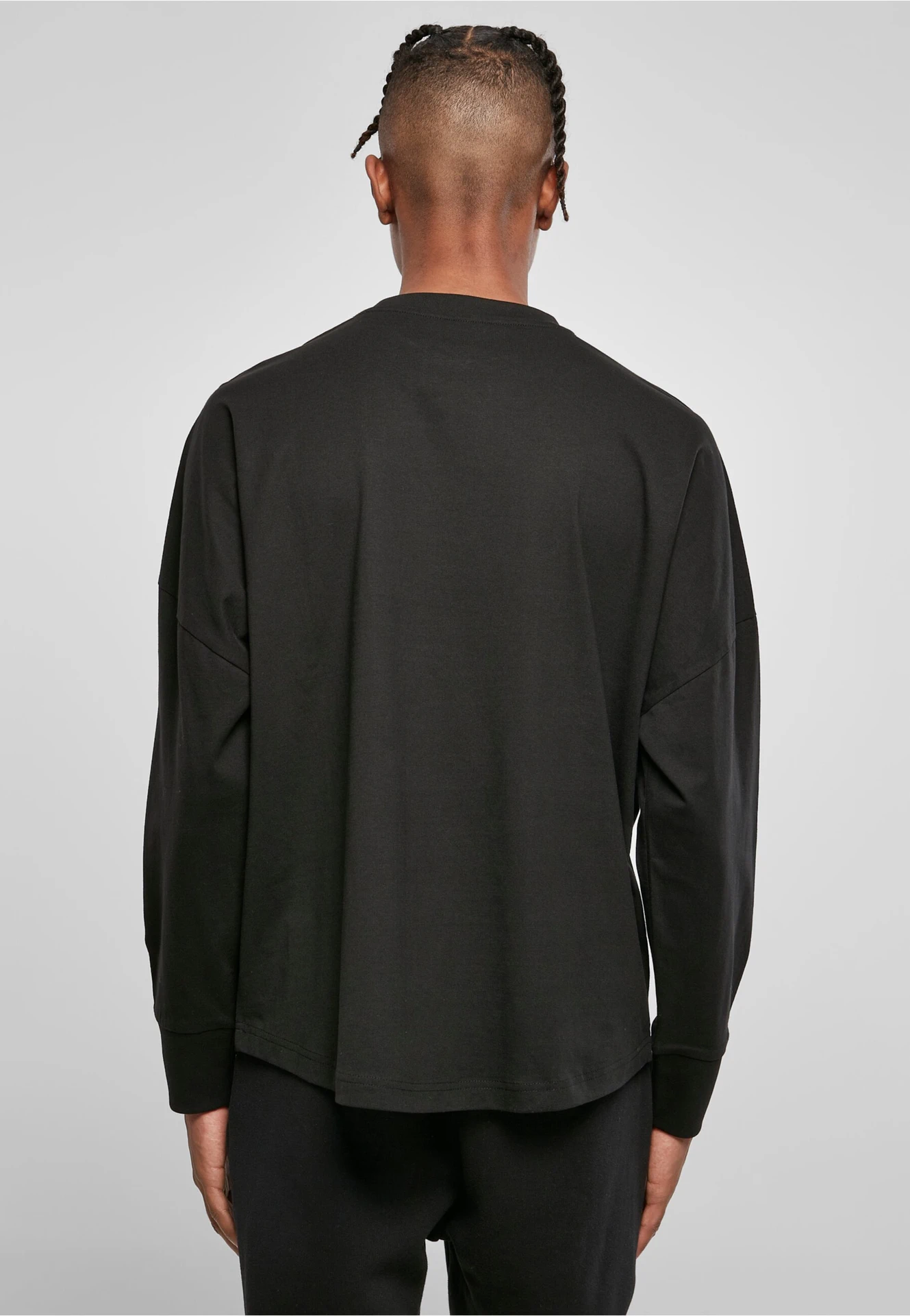 Build Your Brand Oversized Cut On Sleeve Longsleeve