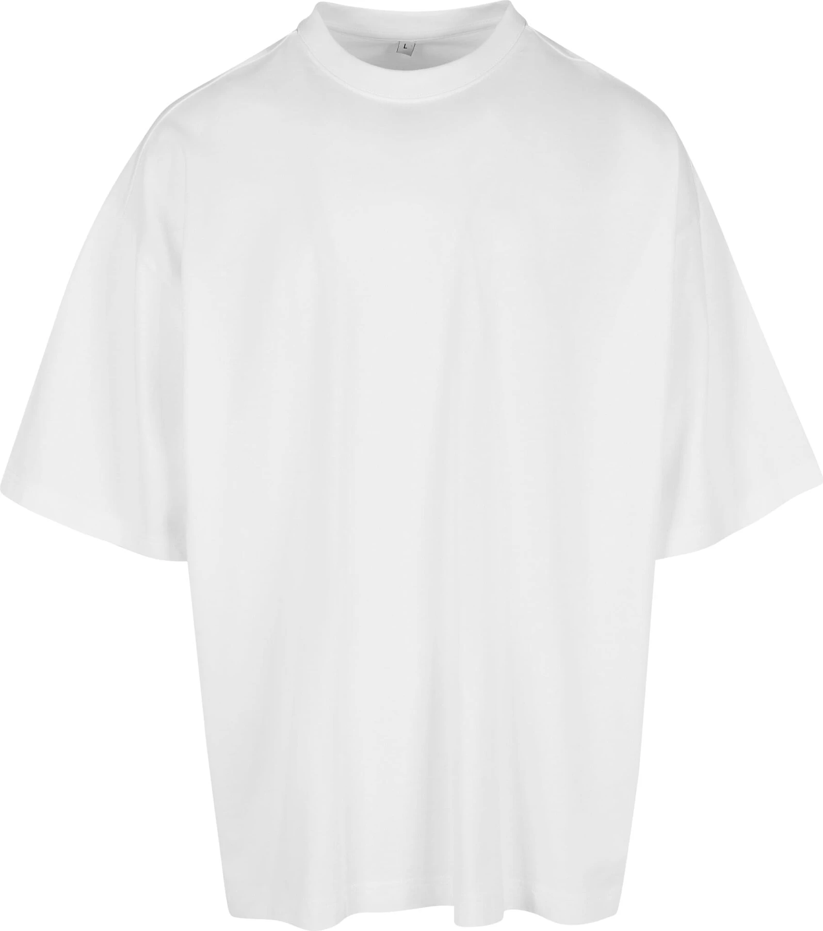 BYB-BY193-huge-t-shirt-white-front-4 Build Your Brand Huge Tee