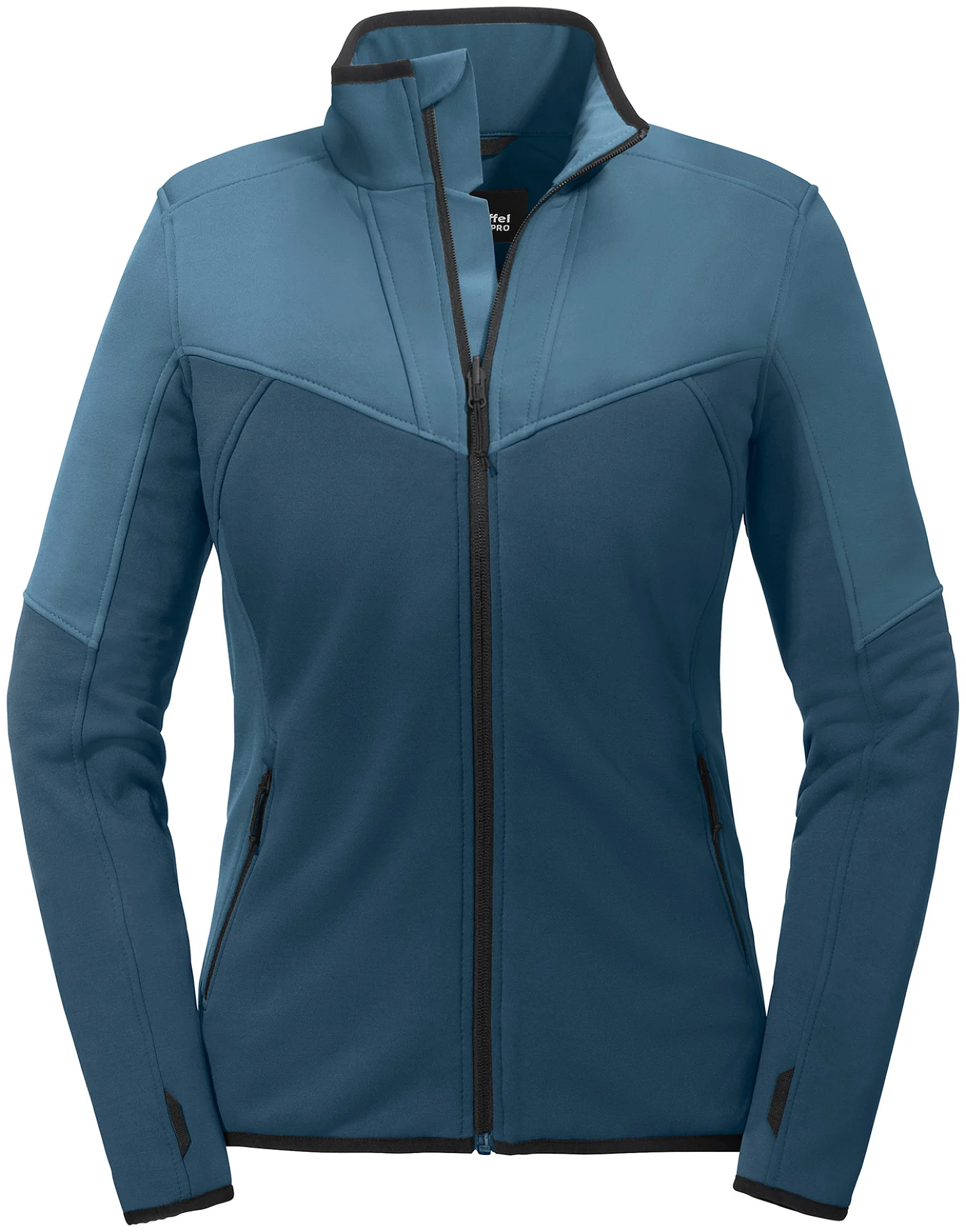 schoeffel-pro-6004-einheizer-zipin-damen-hellblau-front-1 Schöffel PRO 6004 Damen EINHEIZER ZipIn Powerstretch-Fleece