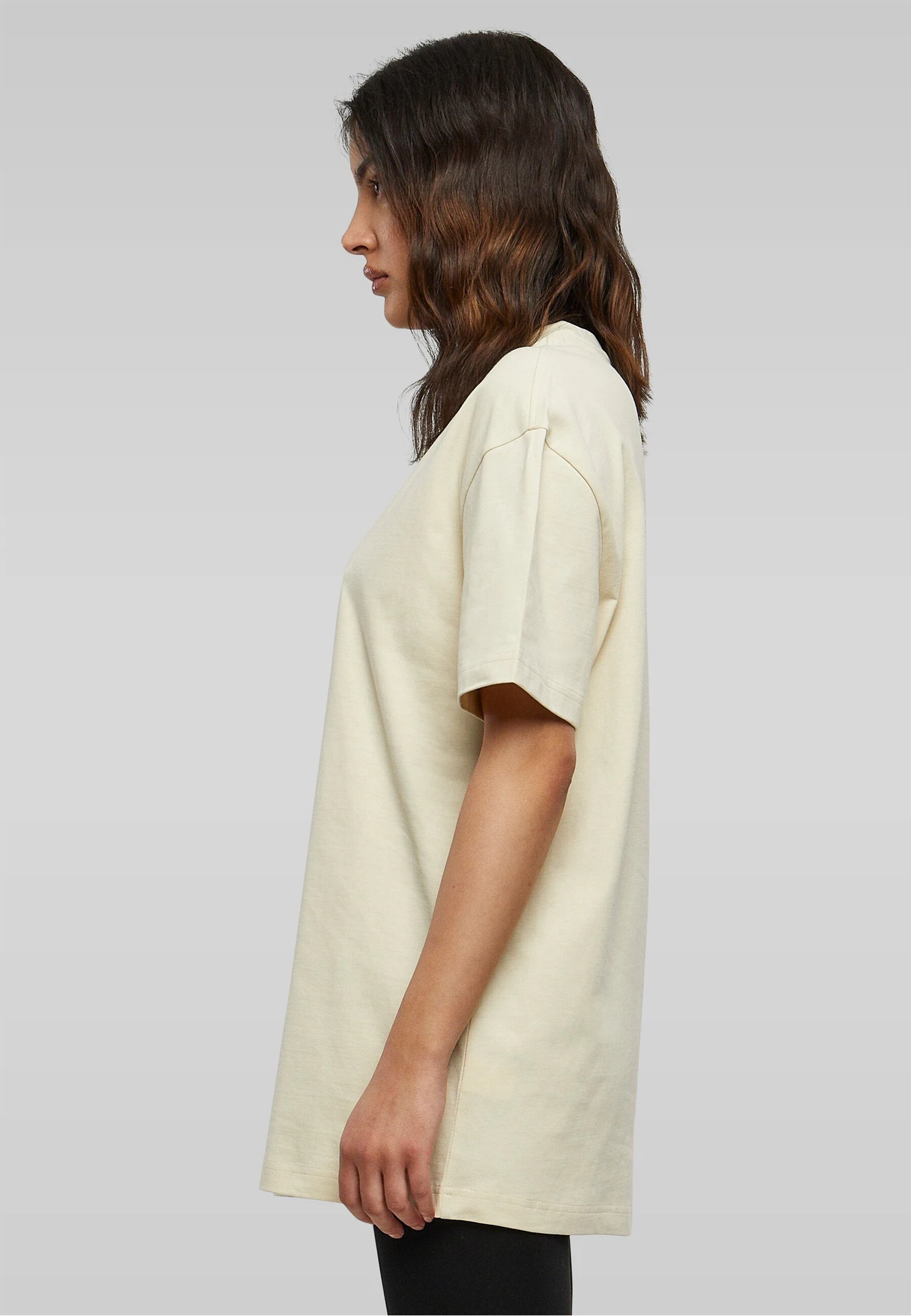Build Your Brand Ladies Oversized Boyfriend Tee