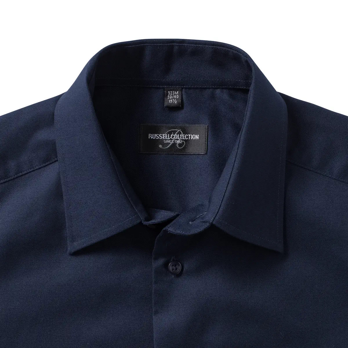 Russell Men's Short Sleeve Easy Care Tailored Oxford Shirt