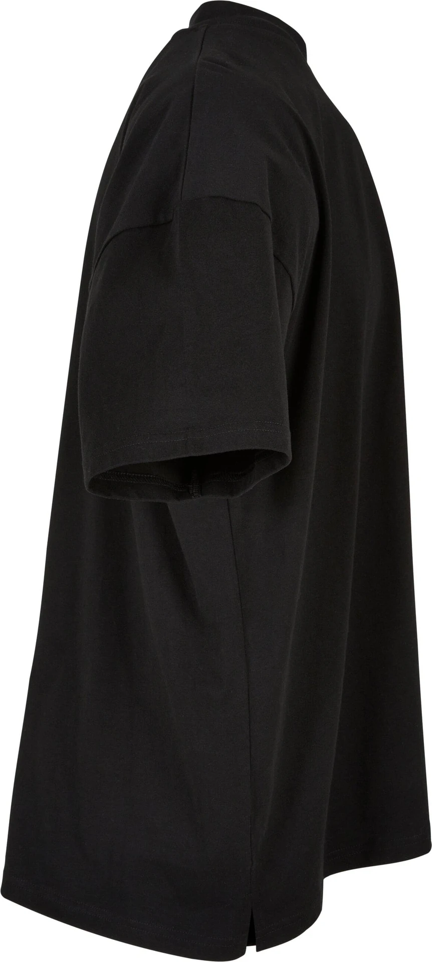 Build Your Brand Oversized Mock Neck Tee